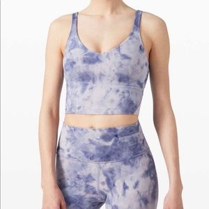 Align Tank in Diamond Dye Iced Iris Peri Purple
